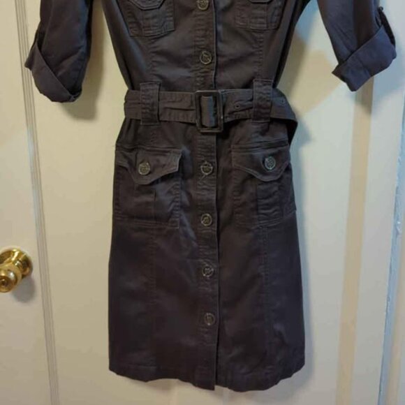 Brown Button Up Dress - RW&Co (Jacket Dress) - Picture 2 of 6